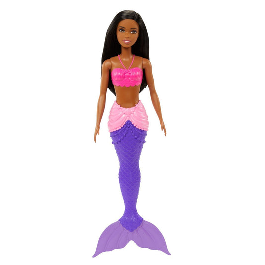 Barbie papusa sirena bruneta, Mattel - Publisol.ro