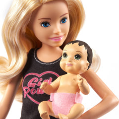 Barbie papusa skipper first jobs babysitter papusa blonda, Mattel - Publisol.ro