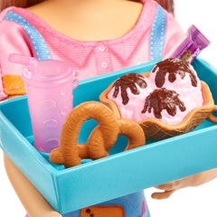 Barbie papusa skipper first jobs snack bar, Mattel - Publisol.ro