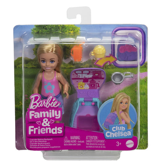 Barbie papusica Chelsea cu rucsac pentru coacerea brioselor - Publisol.ro