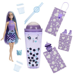 Barbie pop reveal bubble tea papusa barbie taro milk, Mattel - Publisol.ro