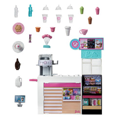 Barbie set cafenea cu 20 de accesorii, Mattel - Publisol.ro