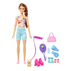 Barbie set de joaca cu accesorii papusa barbie sportiva, Mattel - Publisol.ro