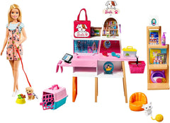 Barbie set de joaca magazin accesorii animalute, Mattel - Publisol.ro