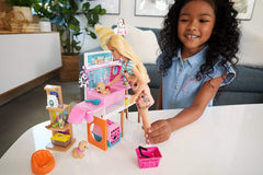 Barbie set de joaca magazin accesorii animalute, Mattel - Publisol.ro