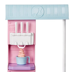 Barbie set de joaca magazinul de inghetata, Mattel - Publisol.ro