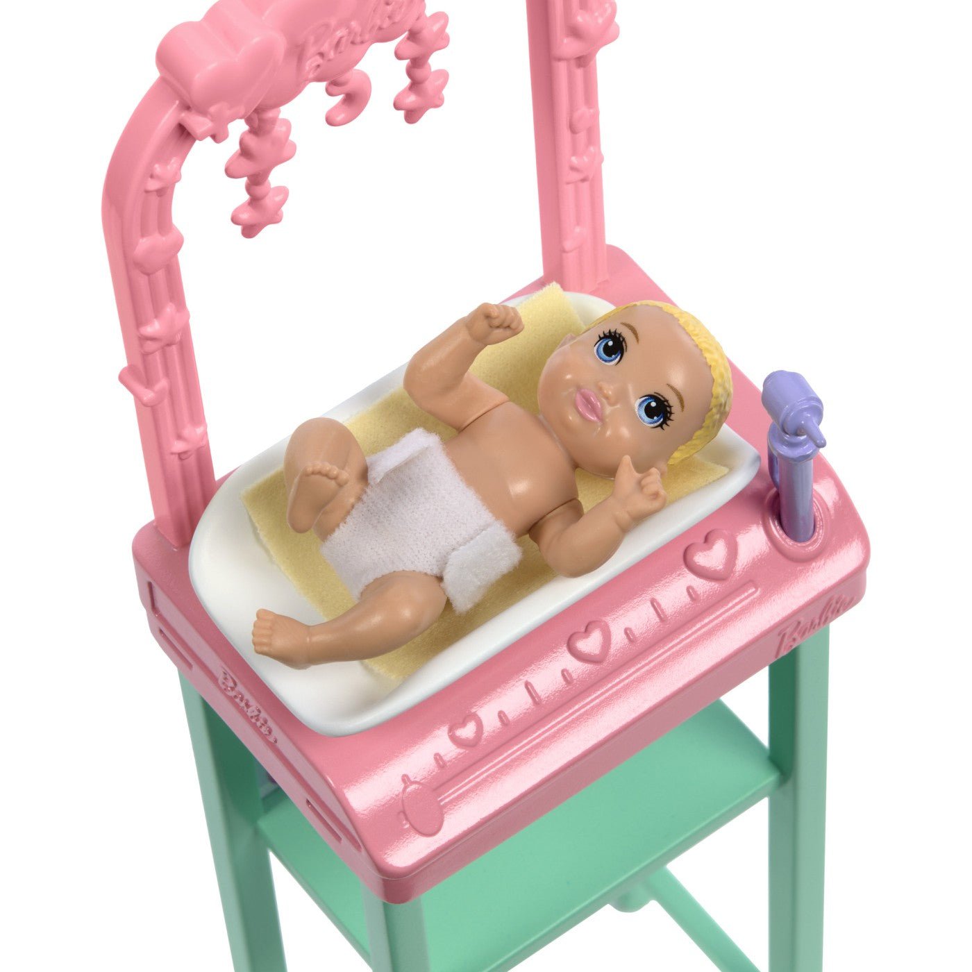 Barbie set de joaca papusa Barbie bruneta face cariera pediatru - Publisol.ro
