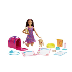 Barbie set papusa barbie pup adoption, Mattel - Publisol.ro