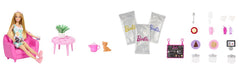 Barbie set papusa barbie si ceainarie, Mattel - Publisol.ro