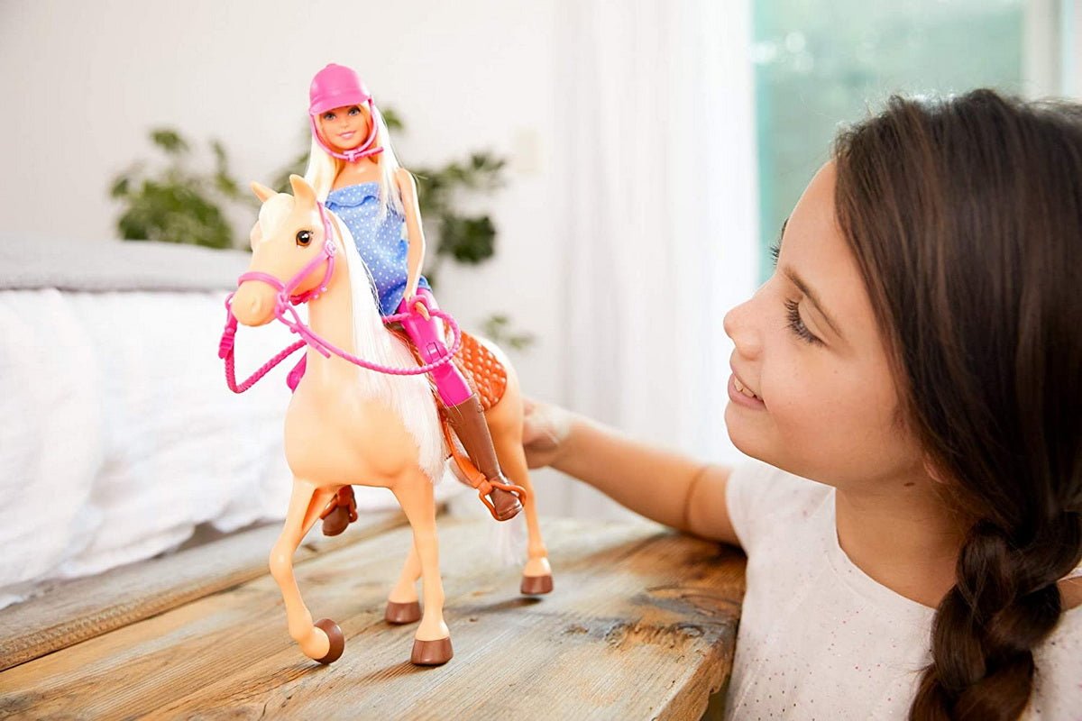 Barbie set papusa cu cal - Publisol.ro