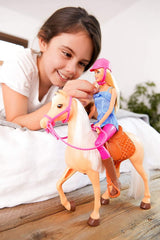 Barbie set papusa cu cal - Publisol.ro