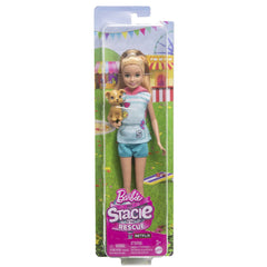 Barbie set papusa stacie si catelul de companie, Mattel - Publisol.ro