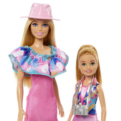 Barbie si stacie set papusa barbie si papusa stacie iubitoare de catei, Mattel - Publisol.ro