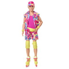 Barbie the movie papusa ken cu patine cu rotile, Mattel - Publisol.ro