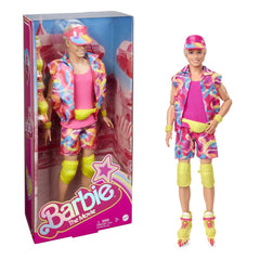 Barbie the movie papusa ken cu patine cu rotile, Mattel - Publisol.ro