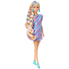 Barbie totally hair papusa barbie blonda, Mattel - Publisol.ro