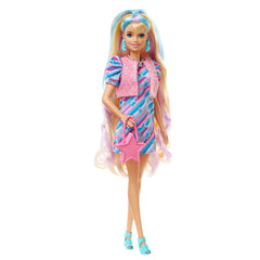 Barbie totally hair papusa barbie blonda, Mattel - Publisol.ro