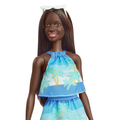 Barbie travel papusa barbie aniversare 50 de ani malibu bruneta, Mattel - Publisol.ro
