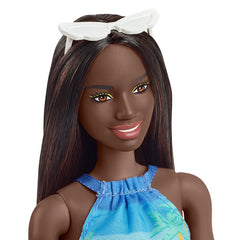 Barbie travel papusa barbie aniversare 50 de ani malibu bruneta, Mattel - Publisol.ro