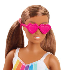 Barbie travel papusa barbie aniversare 50 de ani malibu satena, Mattel - Publisol.ro
