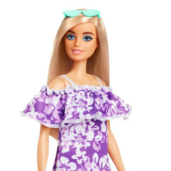 Barbie travel papusabarbie aniversare 50 de ani malibu blonda, Mattel - Publisol.ro