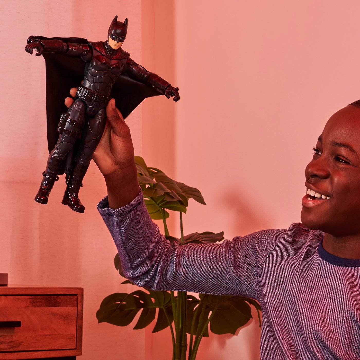 Batman figurina batman in costum cu aripi 30cm, Spin Master - Publisol.ro