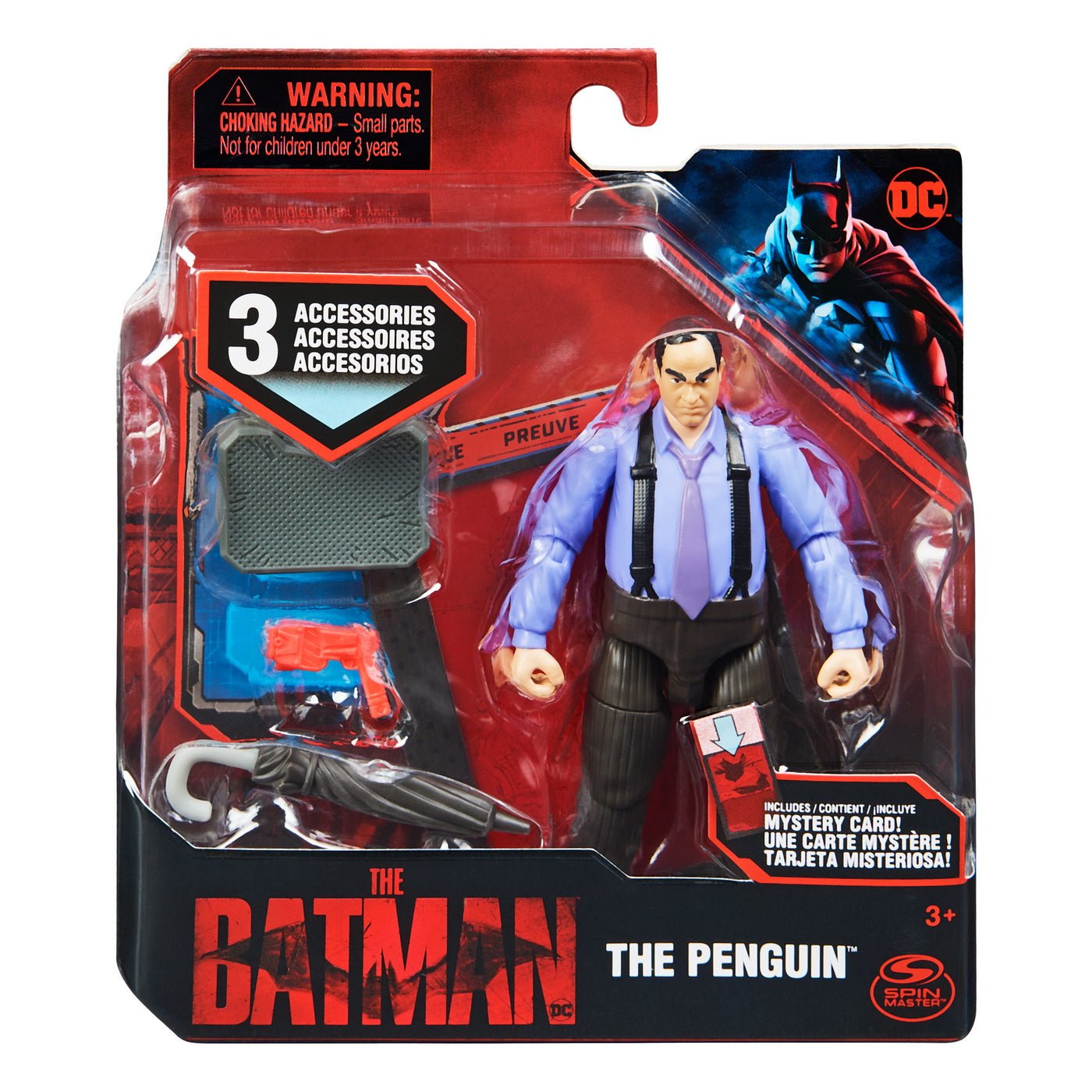 Batman film figurina pinguinul 10cm, Spin Master - Publisol.ro