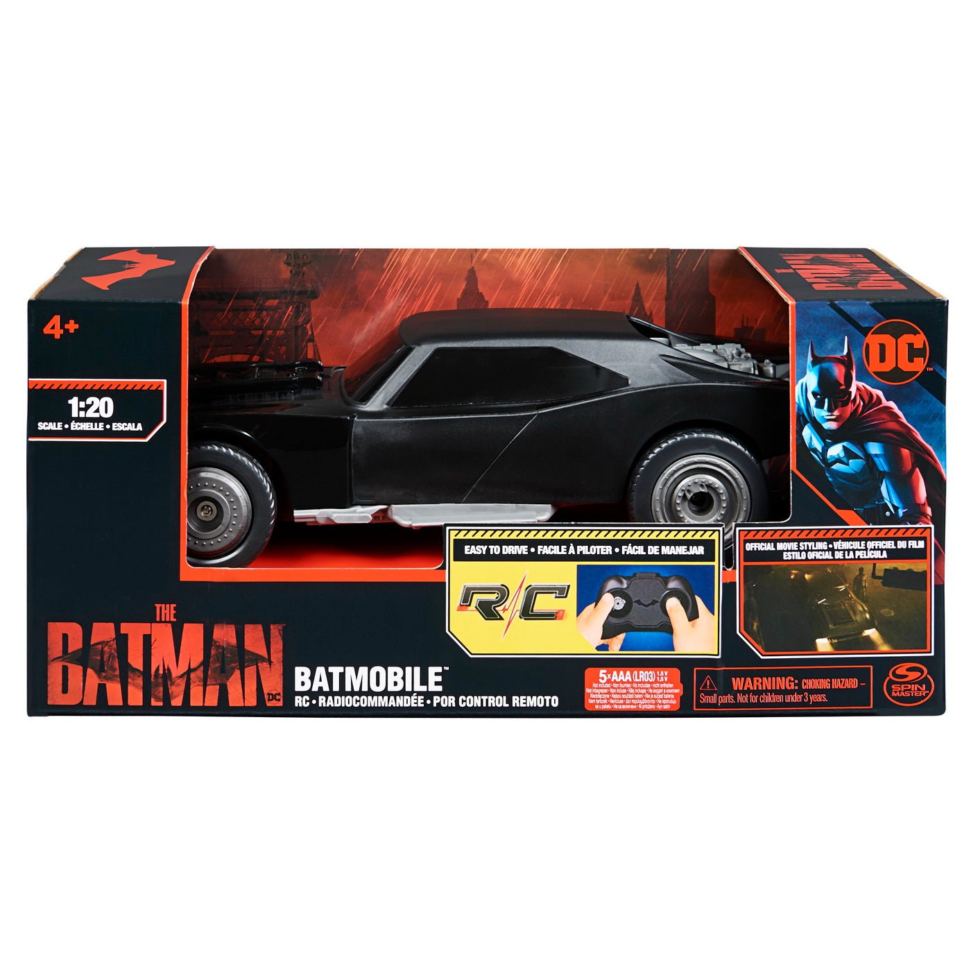 Batman film masina lui Batman RC scara 1:20 - Publisol.ro