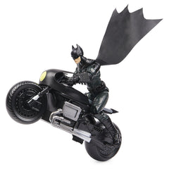 Batman film motocicleta lui batman si figurina batman 30cm, Spin Master - Publisol.ro