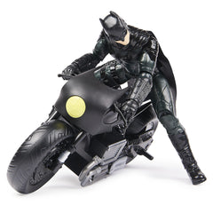 Batman film motocicleta lui batman si figurina batman 30cm, Spin Master - Publisol.ro