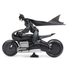 Batman film motocicleta lui batman si figurina batman 30cm, Spin Master - Publisol.ro