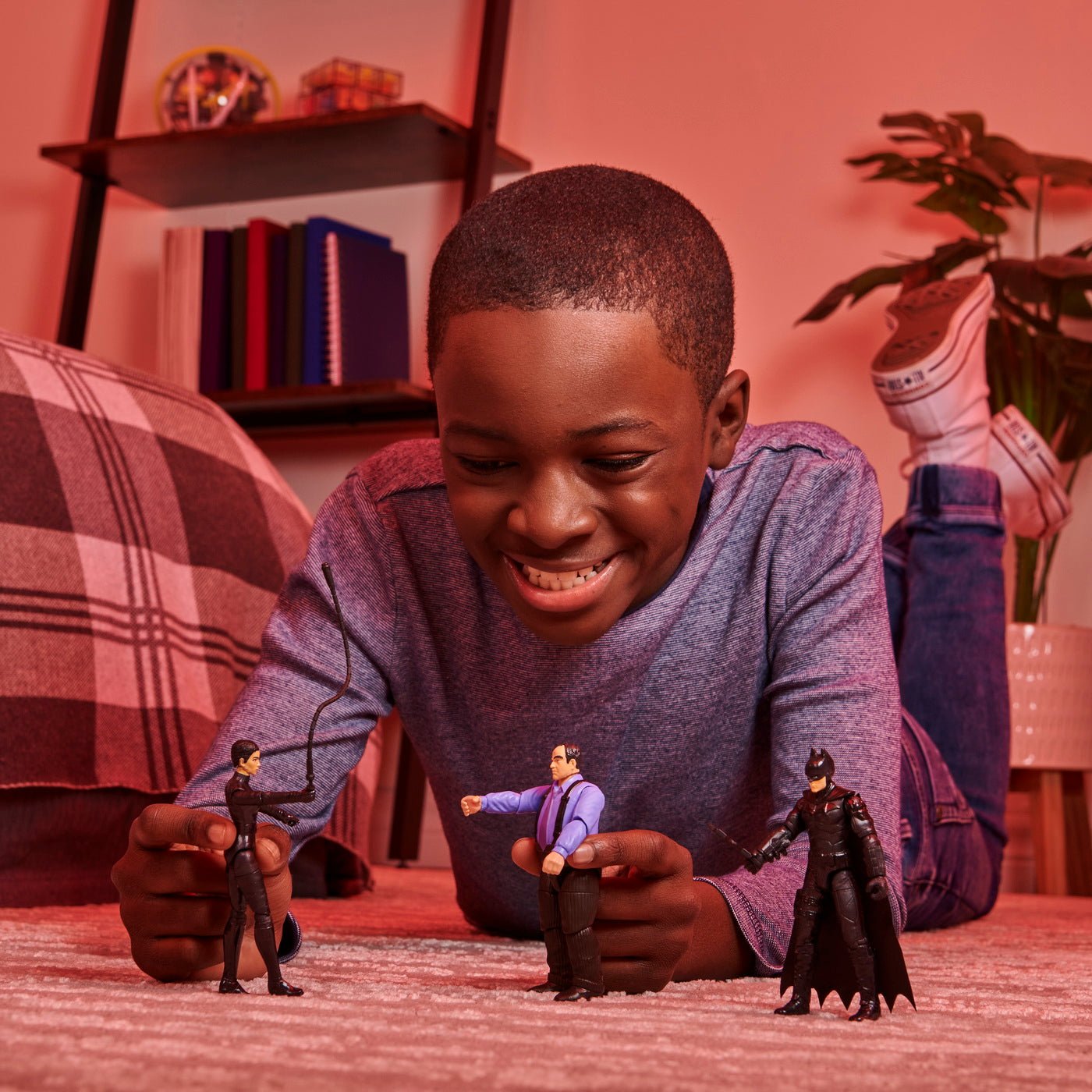 Batman film set de 3 figurine 10cm, Spin Master - Publisol.ro