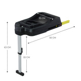 Baza isofix scoica Kinderkraft mink - Publisol.ro