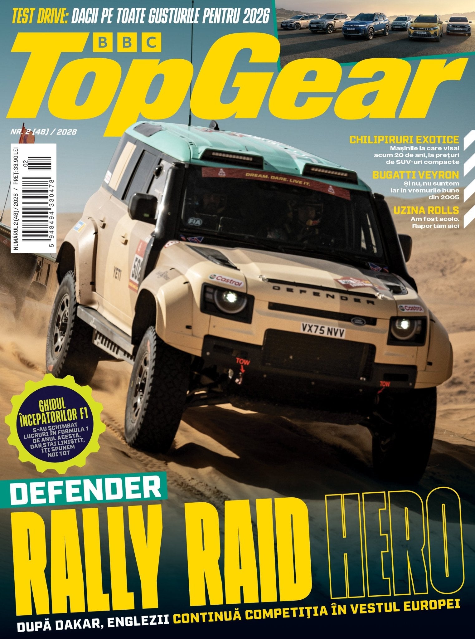 BBC Top Gear martie 2026 - Publisol.ro
