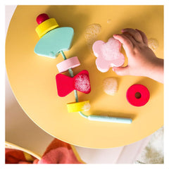 Beedi Shapes, forme colorate de insirat din spuma, Quut Toys - Publisol.ro