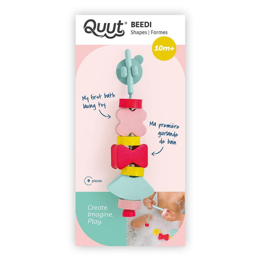 Beedi Shapes, forme colorate de insirat din spuma, Quut Toys - Publisol.ro