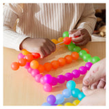 BendiBeads Rainbow, margele flexibile, Guidecraft - Publisol.ro