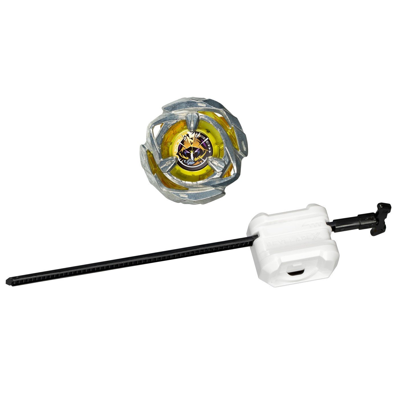 Beyblade x let it rip set lansator si roata arrow wizard 4 - 80b - Publisol.ro