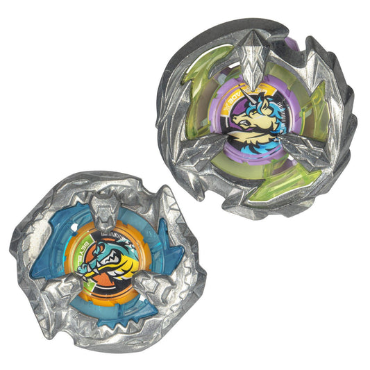 Beyblade x pachet duo bite croc 3-60lf si sting unicorn 4-60p, Hasbro - Publisol.ro