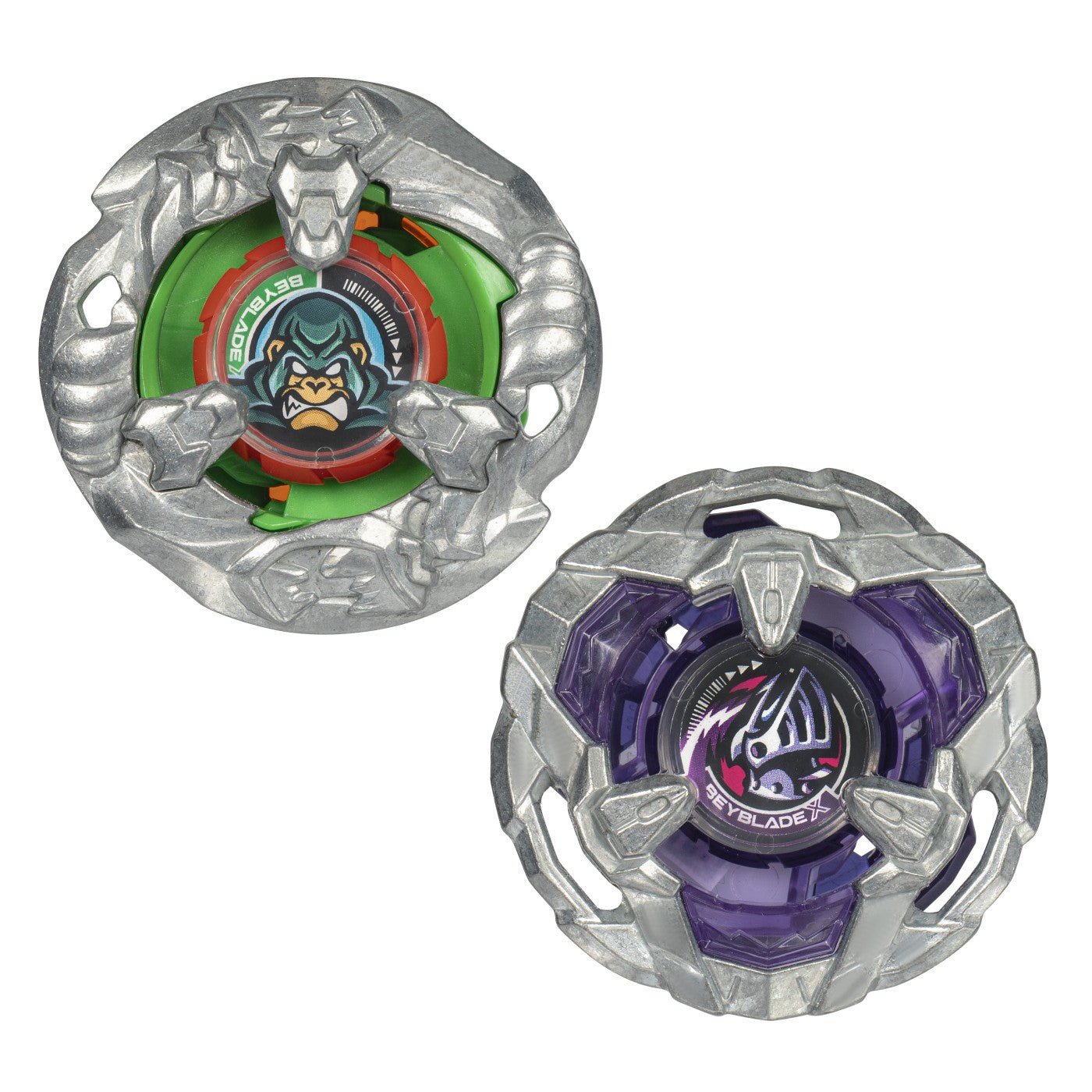 Beyblade x pachet duo yell kong 3-60gb si helm knight 5-80t, Hasbro - Publisol.ro