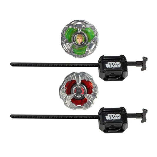 Beyblade x star wars pachet duo luke skywalker 4-80b si darth vader 4-60p, Hasbro - Publisol.ro