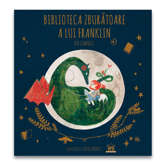 Biblioteca zburatoare a lui Franklin , de Jen Campbell, ilustrații: Katie Harnett - Publisol.ro