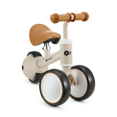 Bicicleta echilibru kinderkraft cutie light beige, Kinderkraft - Publisol.ro