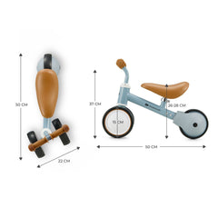 Bicicleta echilibru kinderkraft cutie light blue, Kinderkraft - Publisol.ro