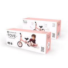 Bicicleta fara pedale kinderkraft tove, roz, Kinderkraft - Publisol.ro