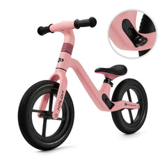 Bicicleta fara pedale kinderkraft xploit, bubblegum pink, Kinderkraft - Publisol.ro