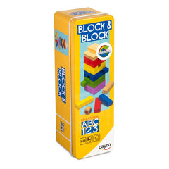 Block & Block cutie metalica, joc de dexteritate, Cayro - Publisol.ro