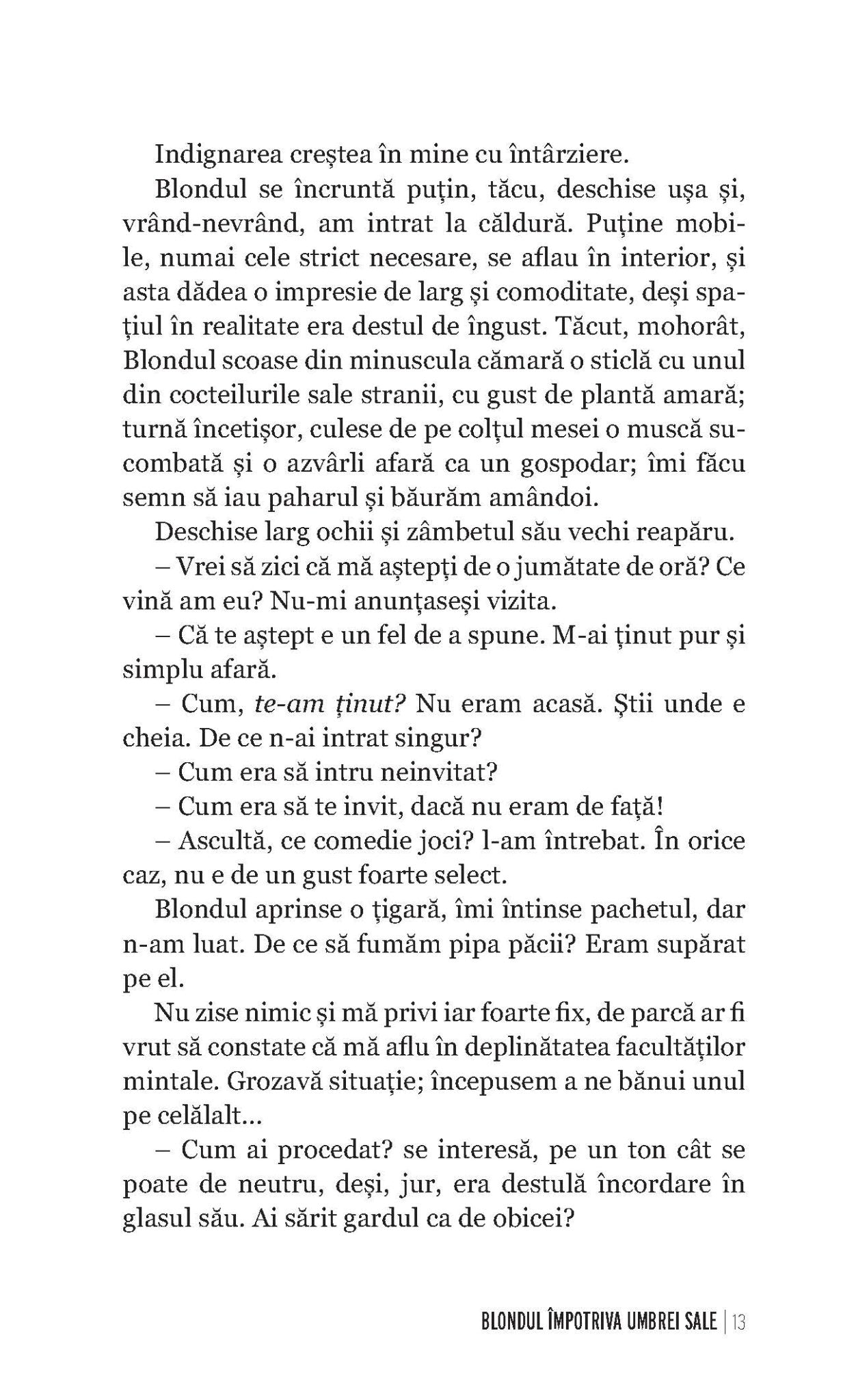 Blondul impotriva umbrei sale - Ed. digitala - PDF - Publisol.ro