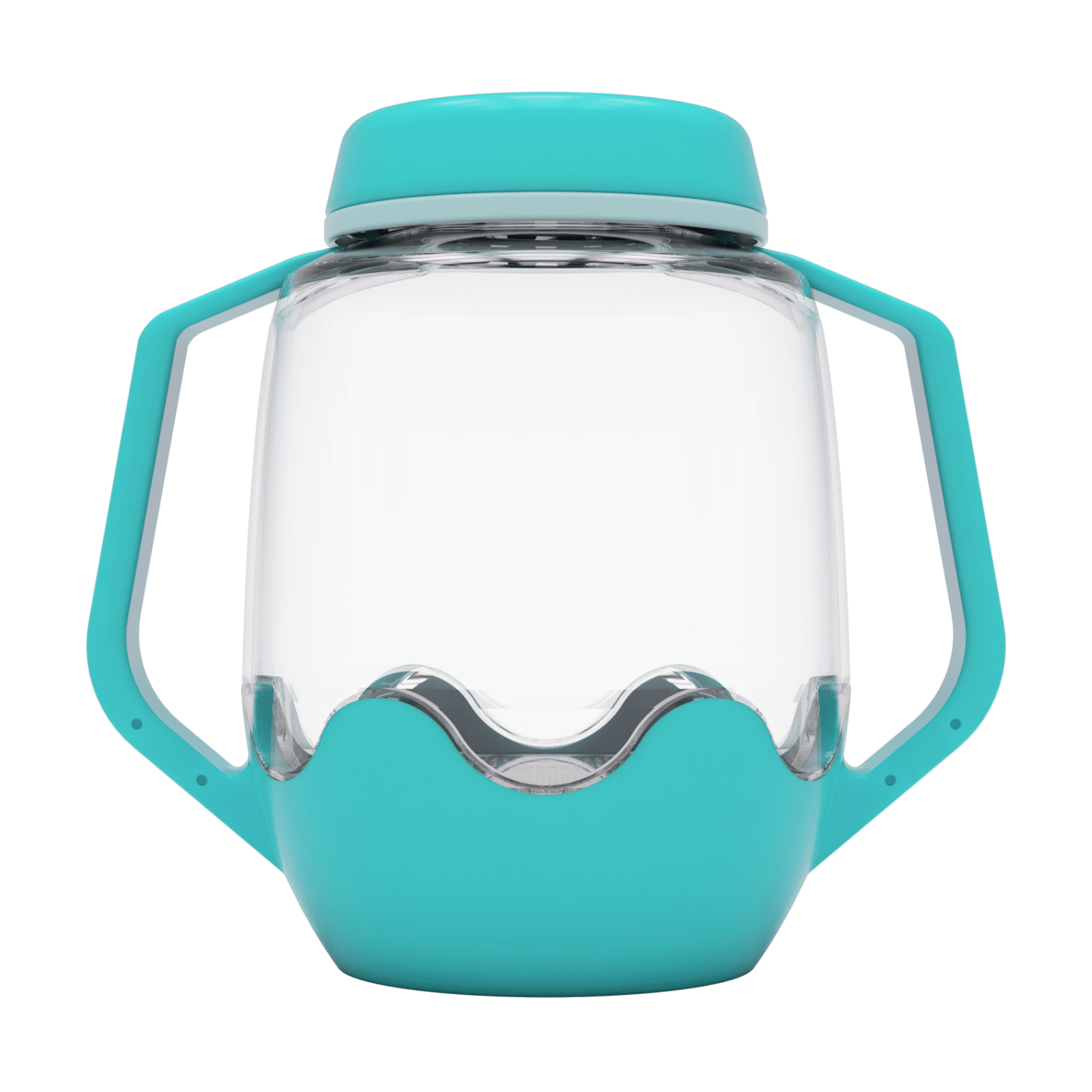 Borcan pentru joaca senzoriala, albastru - Glo Pals - Publisol.ro