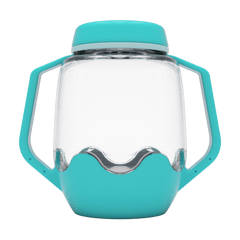 Borcan pentru joaca senzoriala, albastru - Glo Pals - Publisol.ro